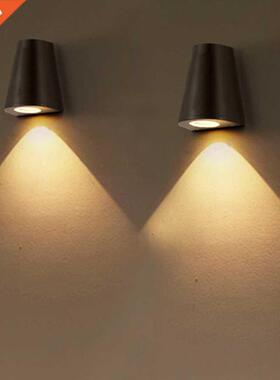 5W COB Outdoor IP65 Waterproof LED Wall Lamps Aluminum Hotel