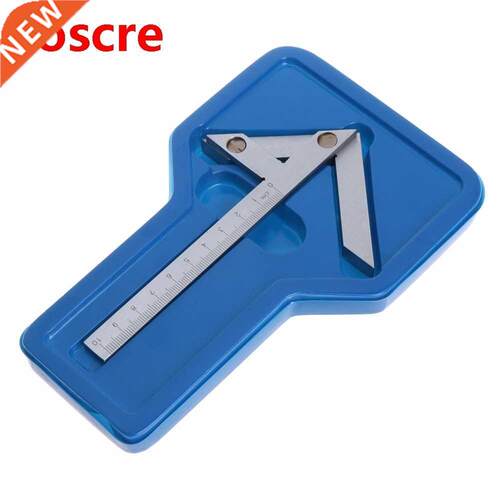 Centering Square 100*70mm Gaging Center Gauge Round Bar Mark