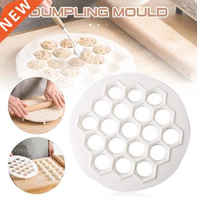 3Pcs/set Dumpling Mould 2 Sizes Plastic Ravioli Maker Kitche