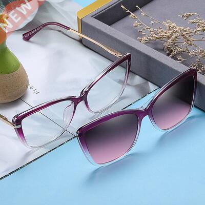 2022 Eyeglasses rand designer Polarized Magnet Clip glasses