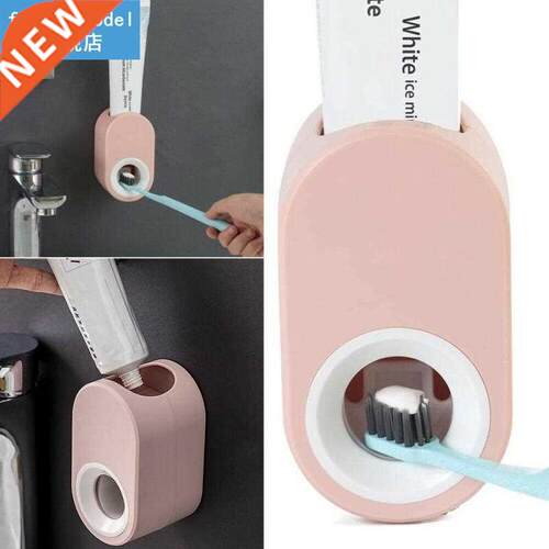 Dust-proof Toothbrush Holder No trace Wall Mount Stand Bathr
