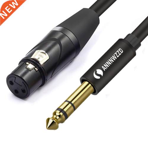 6.35mm Jack to XLR Cable Male to Female Professional audio