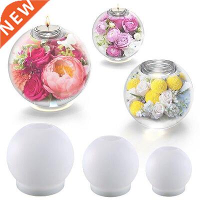 Candle Holder Crystal Epoxy Resin Mold  Aromatherapy