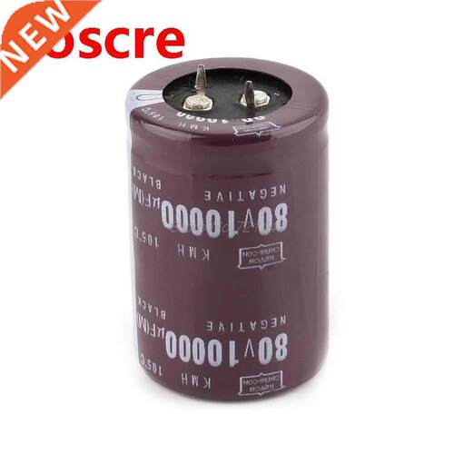 35x50mm 80V 10000uF Electrolytic Capacitor Filter Current Co