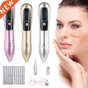 9 Level LCD Plasma Pen LED Lighting Laser Tattoo Mole Remova
