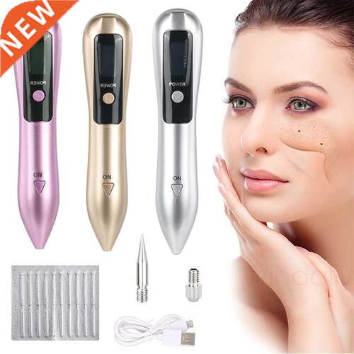9 Level LCD Plasma Pen LED Lighting Laser Tattoo Mole Remova