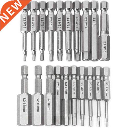 20Pcs Hex Head Wrench Drill Bit Set Shank Quick Release Magn