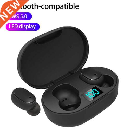 NEW E6S TWS Earphone Bluetooth Wireless Headphones Stereo Ea