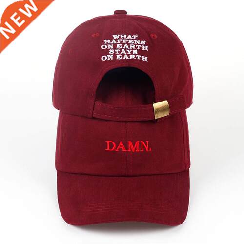 2022 letter embroidery baseball cap solid color Men Dad Hat