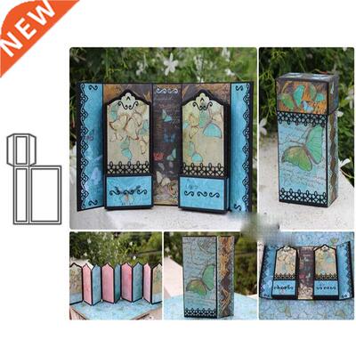 JC Box Card Shape Frame Metal Cutting Dies Scrapbooking Han