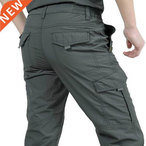 Quick Dry Casual Pants Men Summer Army Military Style Trouse