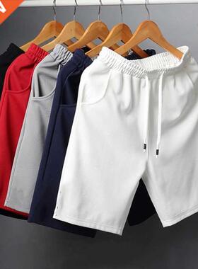 Men's Summer Beach Pants Mesh Sports Joggers Casual Runnng