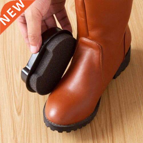 1Pc Shine Sponge Includde liquid wax Shoe Brush keeps shine
