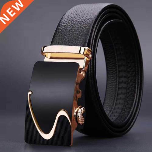 2021 New Men	s Belt High Quality Automatic Buckle You