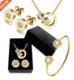 Set Roman Numeral For Earring Luxury Women Necklace Bracelet