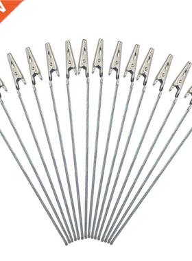 Set Of 50 Wire Alligator Clamp Long-Tailed Alligator Iron
