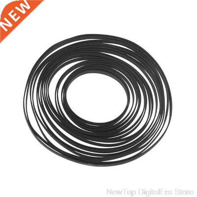 5mm Wide Turntable Rubber Belt Replacement Flat Drive Belt f