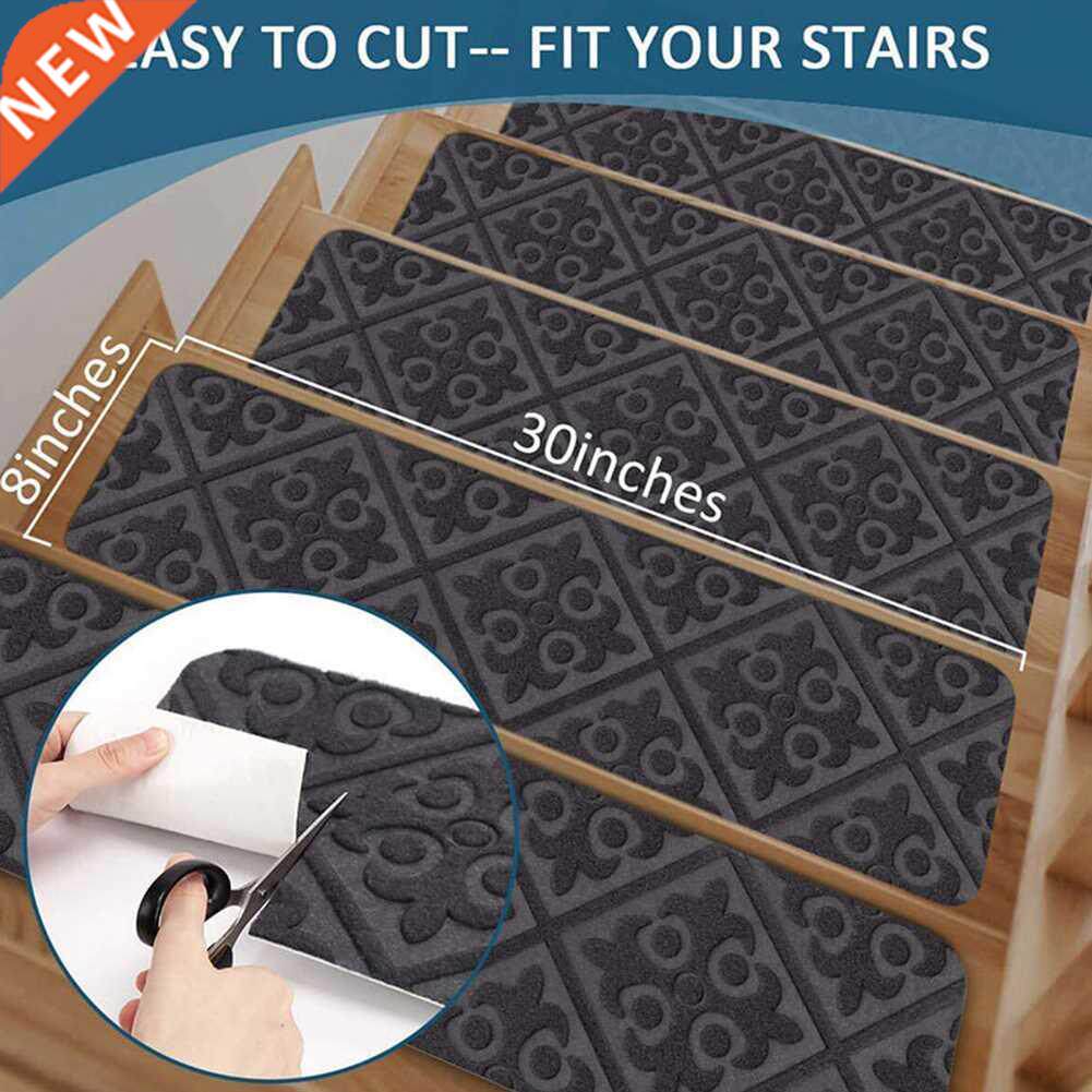 hotsale embossed anti-skid step mat steps paste dirt