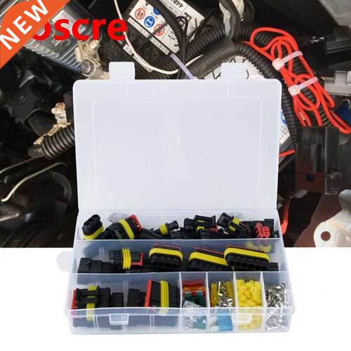 240Pcs 1/2/3/4/5/6 pins Way Waterproof Wire Connector Car El