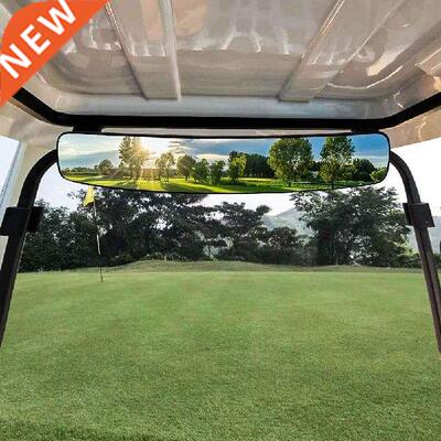 Golf Cart Folding Side Mirrors Rear View Mirror Extra Wide