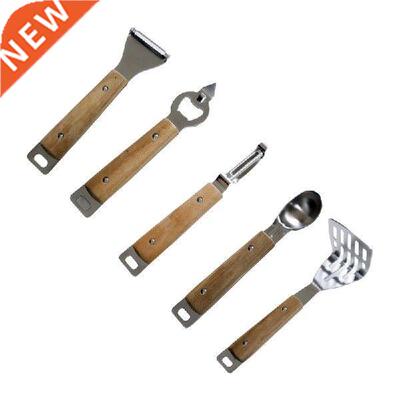 94PF Wooden Handle Cooking Utensil Kitchen Utensils Cooking