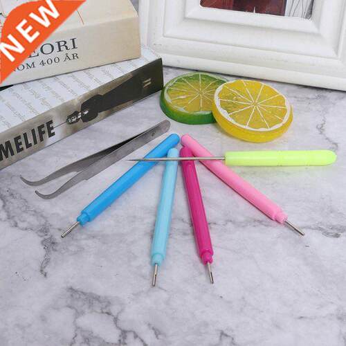 6Pcs Tweezer Quilling Needles Slotted Pen Tool Kit Quilling