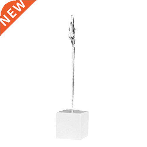 5 x Desk Decor Cube Base Wire Memo Holder Photo Storybook Cl