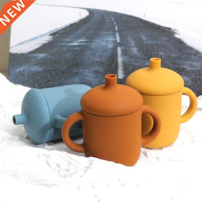 Baby Drinking Cup Silicone Drinking Cup With Double Handle