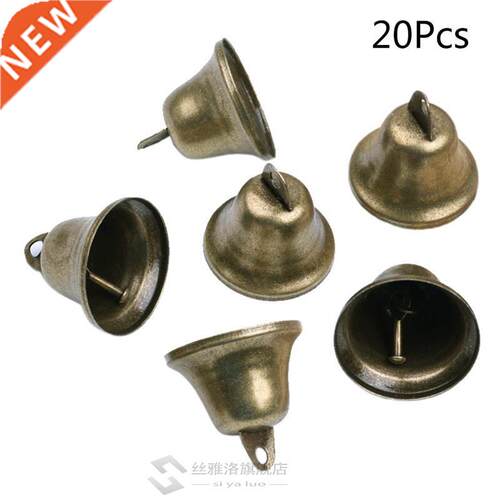 15/20/35pcs Vintage Bronze Bell Jingle Bells for Dog Potty T