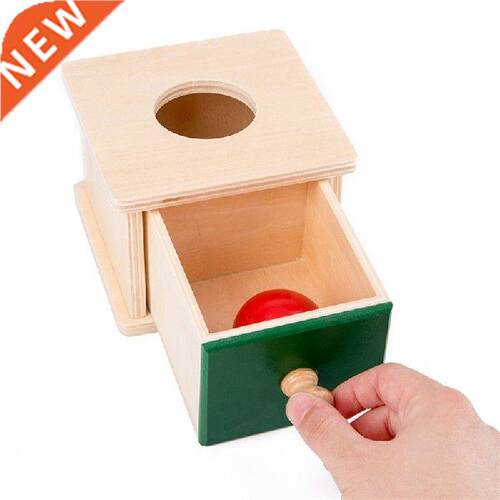 Montessori Materials Match Box Ball Box Coin Box Piggy Bank