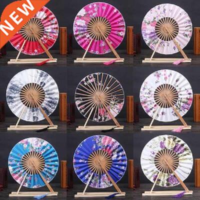 Silk Fan Chinese Japanese Style Folding Fan Home Decoration