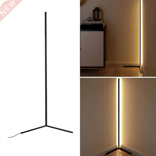Nordic LED Corner Floor Lamp Minimalism Standing Atmosphere