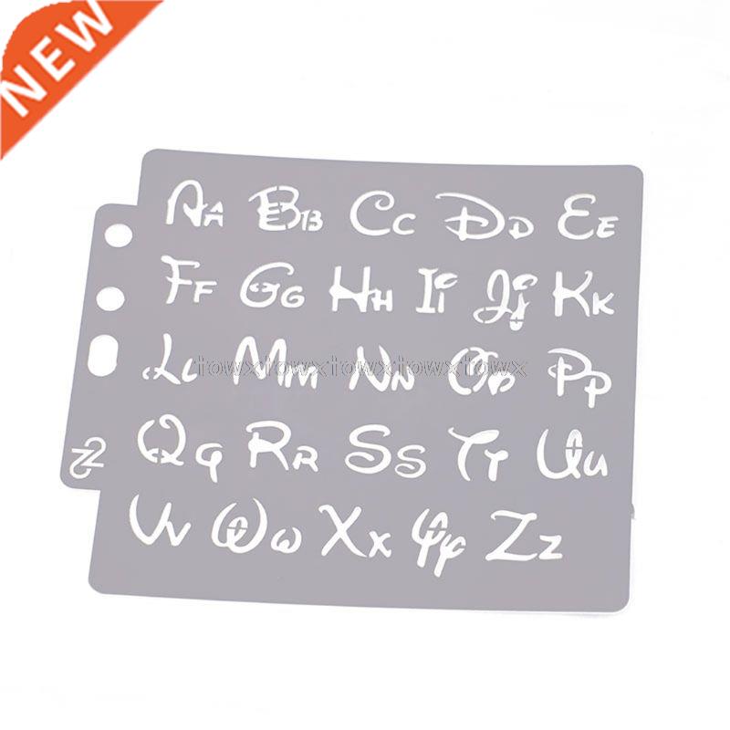 Alphabet Letter Stencils Template Painting Scrapbooking Embo