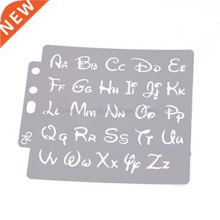 Letter Stencils Template Embo Alphabet Painting Scrapbooking