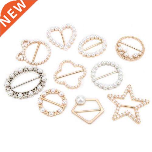 Pearls Scarf Buckle Scarf Tie Ring Stylish for Party for Wom