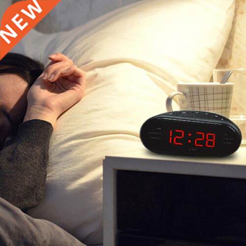 Brand New AM/FM LED Alarm Clock Electronic Desk Clocks Di