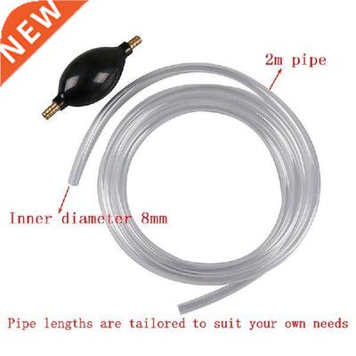 1pc Auto Car Sphon Syphon Hose Tube Lqud Transfer Manual