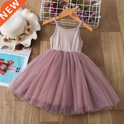 Girls Christmas Princess Vest Dress 2 3 4 5 6 Years Kids Sl