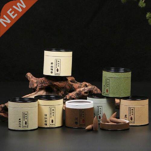 40pcs/box 100% Natural Sandalwood Backflow Incense Cones