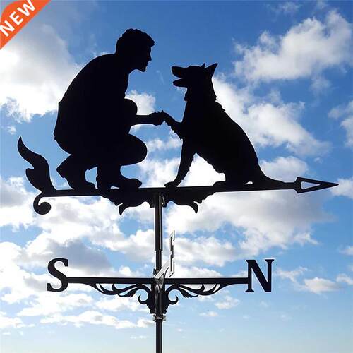 1pc Measuring Tool Garden Farm Creative Stake Weather Vane