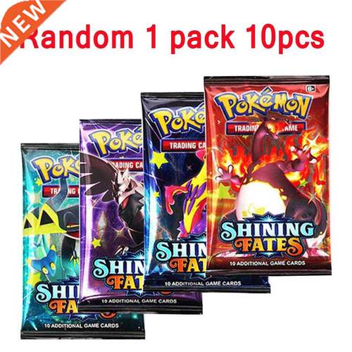 10pcs Pokemon Cards GX Tag Team Vmax EX Mega Energy Shining