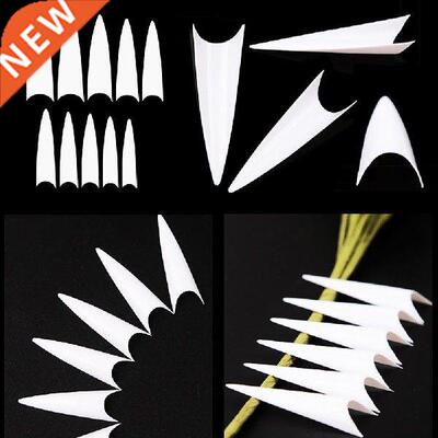 600Pcs Pointed Long Full Cover Fake Nail Tip False