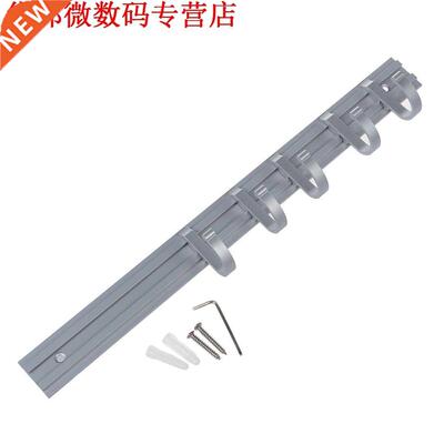 Wandmontage 5 Platte Hoofd Haken Coat Handdoek Hoed Rack Sil