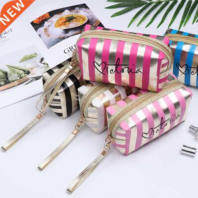 1Pcs Waterproof Laser Cosmetic Bags Women Make Up Bag PVC Po
