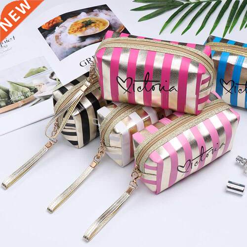 1Pcs Waterproof Laser Cosmetic Bags Women Make Up Bag PVC Po