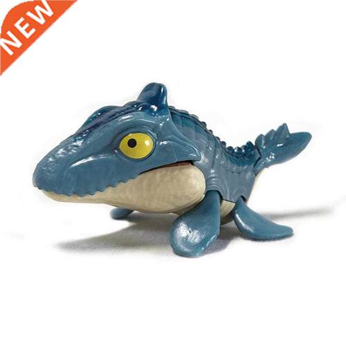 Finger Dinosaurs Fidget Toys Tricky Mosasaur Blue Jurassic W