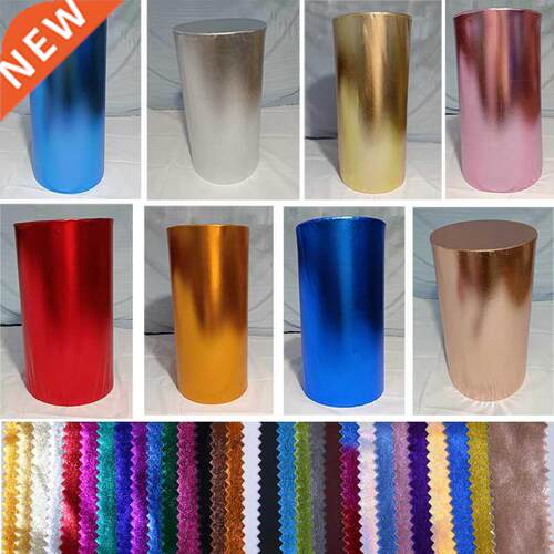 Gold and Silver Pink Red BLue Shiny Metallic Fabric Sretch C