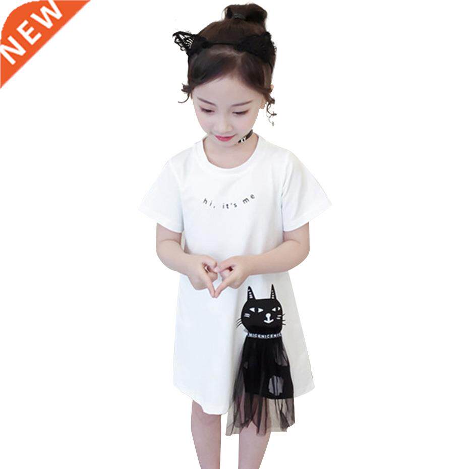 Summer Dress For Girls Casual Style Girls' Dresses Cartoon C图片