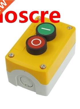 NC Red NO Green Flat Push Button Momentary 2 Switch Control
