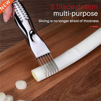 Multifunction Kitchen Cutter Knife Stainless Steel Onion